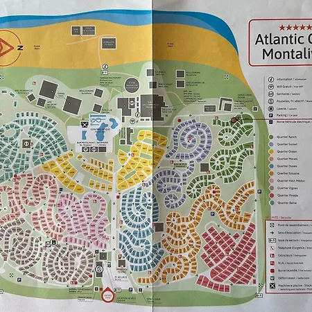 Mobil Climatise Tres Recent Confort 6 Personnes Campsite Vendays-Montalivet